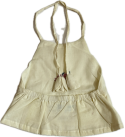 Skirt-top-ethnic-dress-cotton-golden-off-white-girls-full-length-embroidery-pattupavada-set