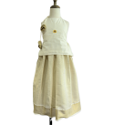 Skirt-top-ethnic-dress-cotton-golden-off-white-girls-pattupavada-set