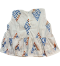Pants-aliatop-white-red-cotton--girls-v-neck-sleeveless--dresses-sets
