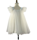 A-line-tunic-(2-3 years)-ruffled-mesh-white-ruffle-sleeves-girls-dress