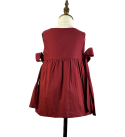 Frock-ruffled-cotton-wine-red-girls-wrap-dress