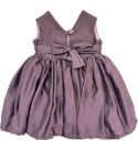Frock-ruffled-crape-silk-purple-girls-dress