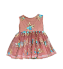 Frock-embroidered-mesh-ruffled-brown-girls-dress