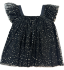 A-line-frock-(6months-1years)-ruffled-sequenced mesh-black-girls-party-dress