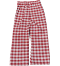 Pants-aliatop-white-red-cotton--girls-v-neck-sleeveless--dresses-sets