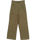 Pants-cotton-green-girls-dress