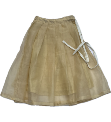 Skirt-pleated-organz...