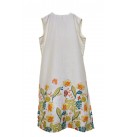 Women’s-Kurti-Slitted-Sleeveless-Ethnic-Wear-Rupa-Poplin-Cotton-off-White-Dress-meerasatrium
