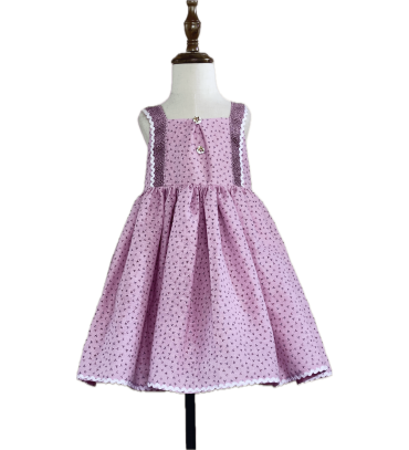 Frock-ruffled-cotton-pink-girls-dress